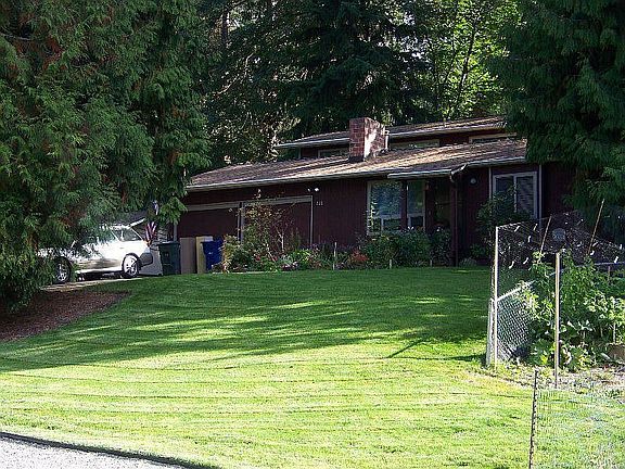 Front yard west facing