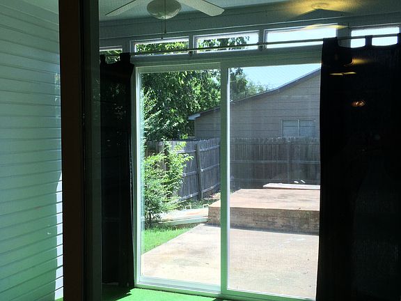 closed in back porch