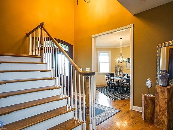 Hardwood floors bring warmth to the main floor living spaces.