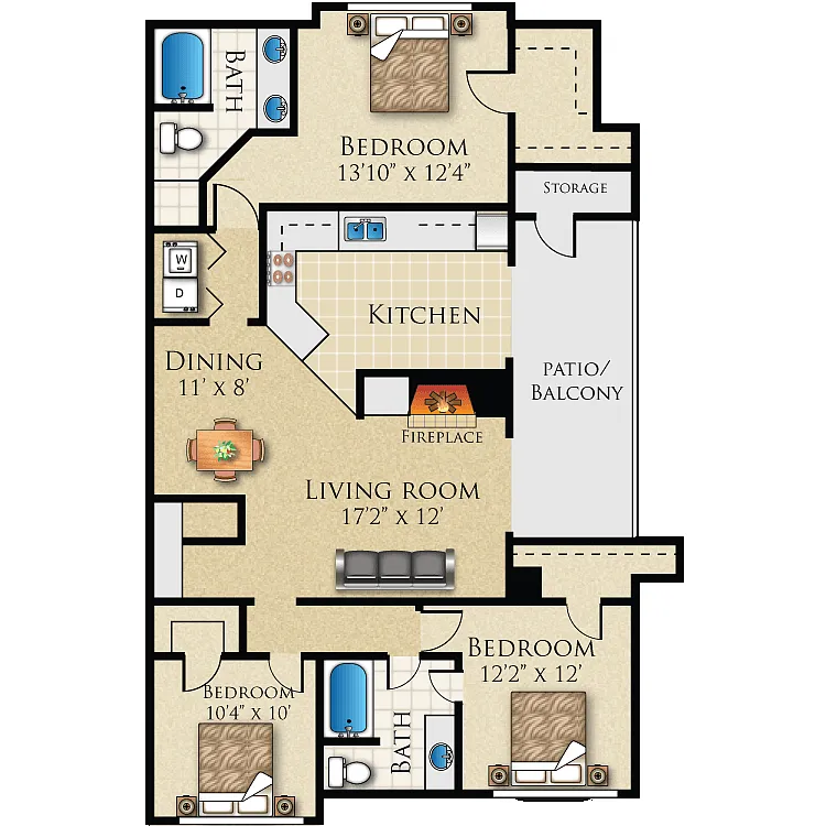 Floor plan Plan C-1
