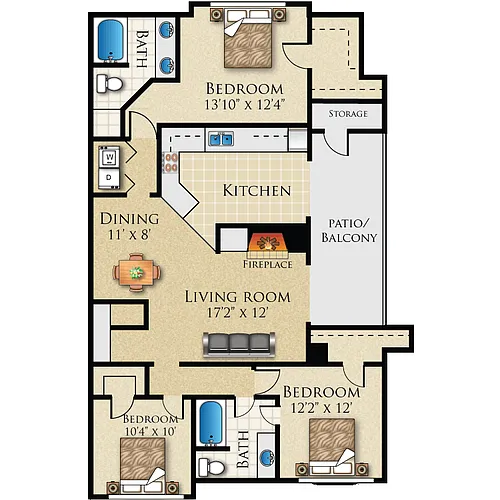 Floor plan Plan C-1