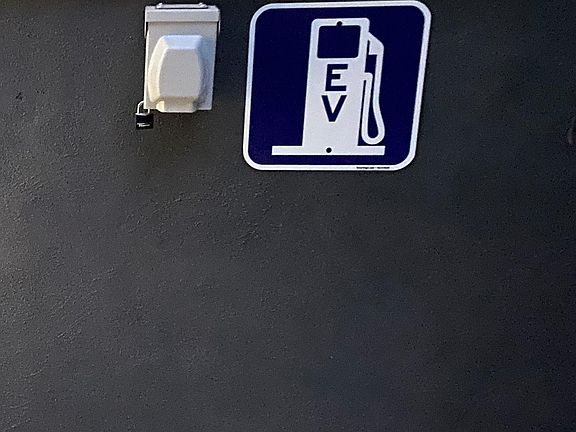 Stage Two, EV charger....240/50 amp. You will need to bring your own cords.
