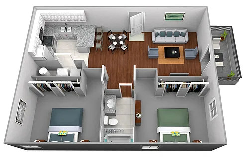 Floor plan B1