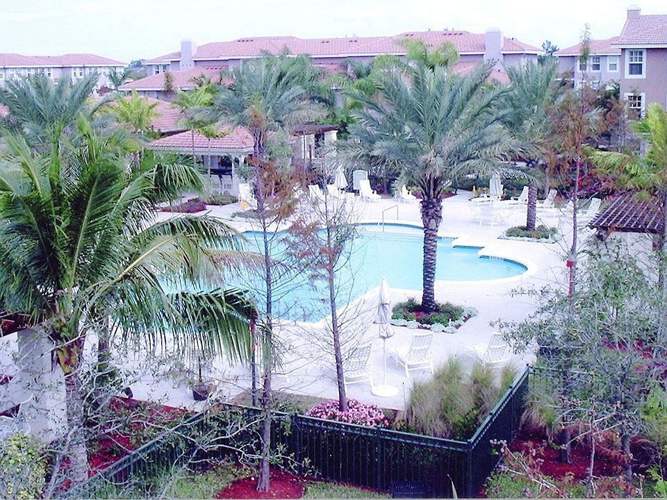 condo's front door view 