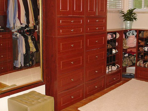 Built in luxury wardrobe system