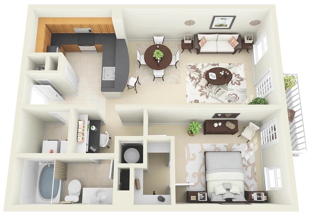 Floor plan A1