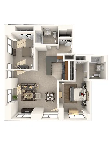 Floor plan Wadsworth