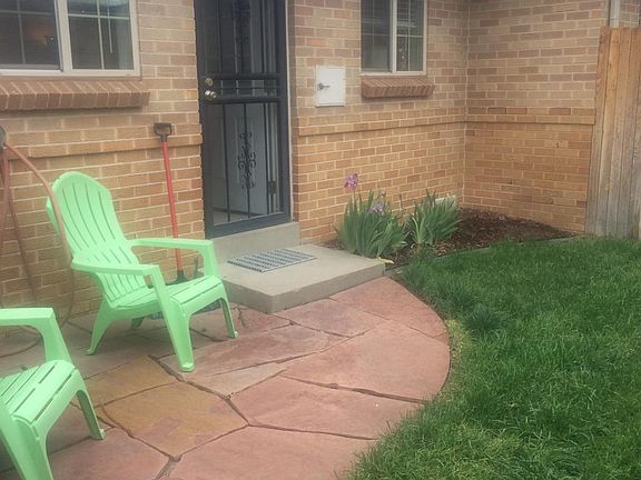 Private backyard