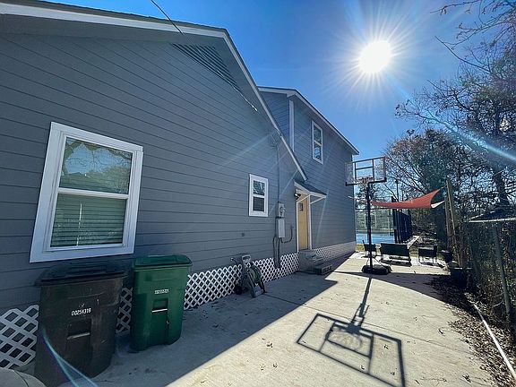 One story home with upper.