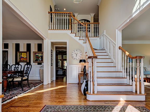 Foyer with grand staircase