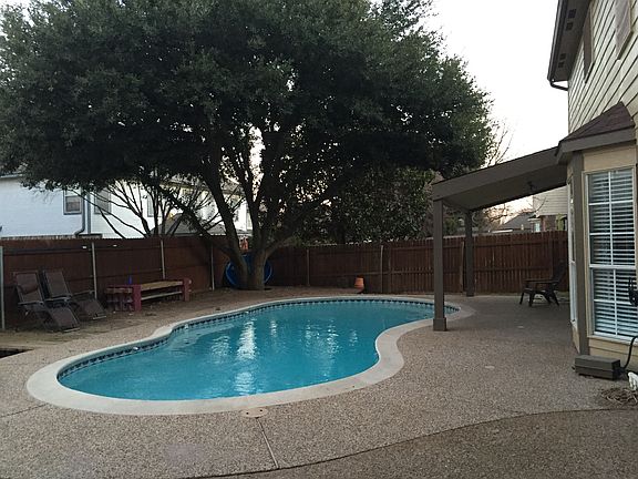 Pool re-finished