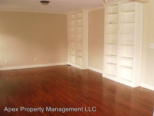 living room with built ins
