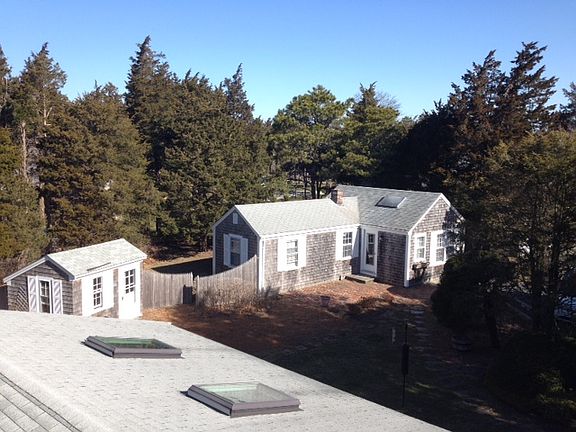 Cottage, Shed from roof deck
