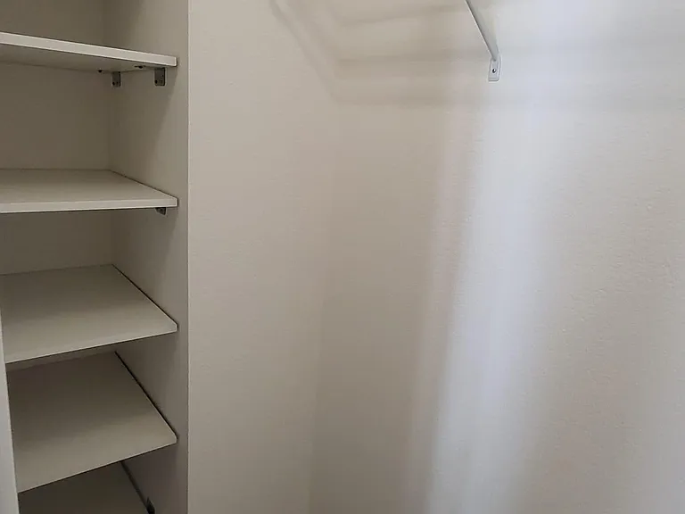 Master Closet 2 with shelves