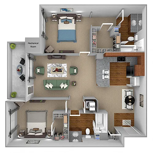 Floor plan B2 (Impulse)