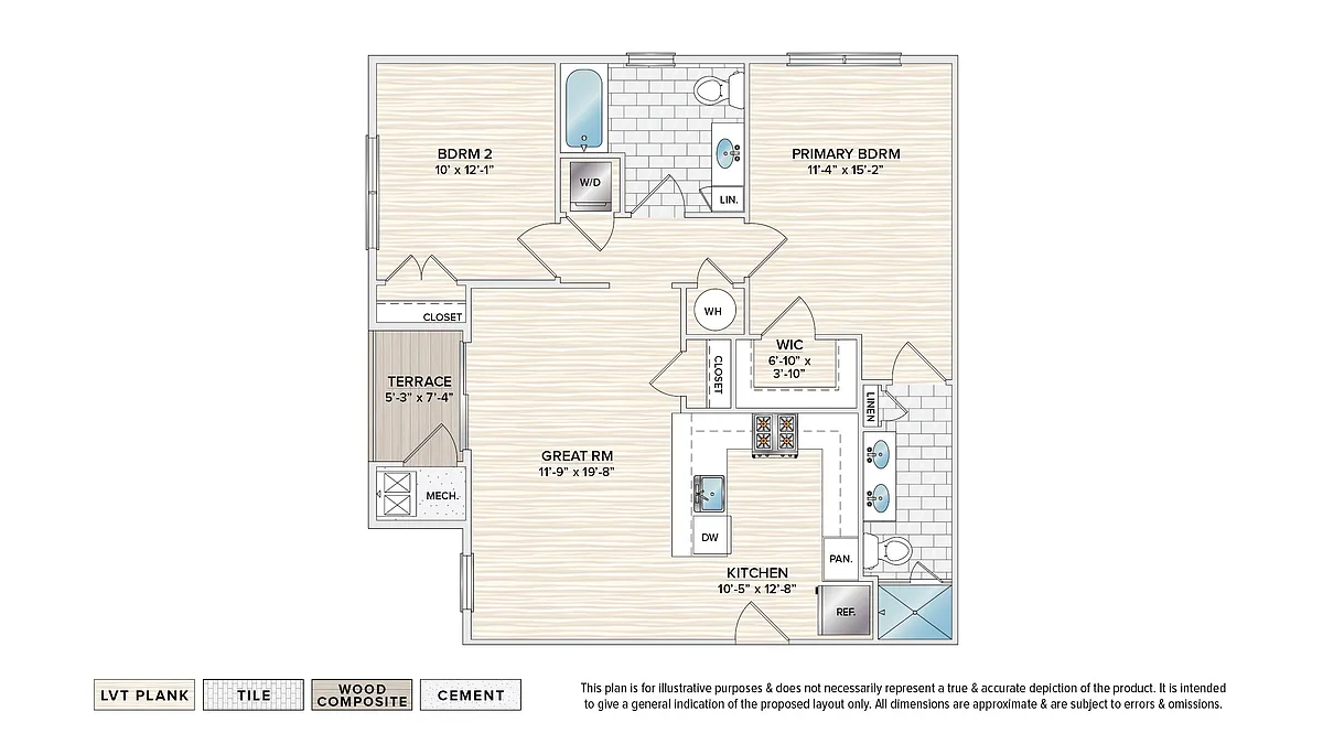 Floor plan The Ellsworth (FGA-E1)