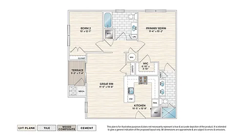 Floor plan The Ellsworth (FGA-E1)