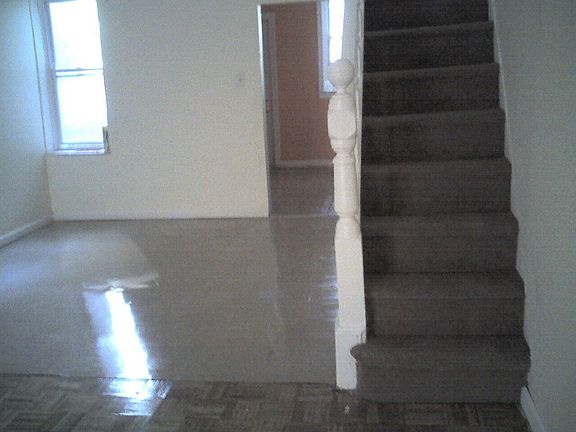 Living room looking upstairs