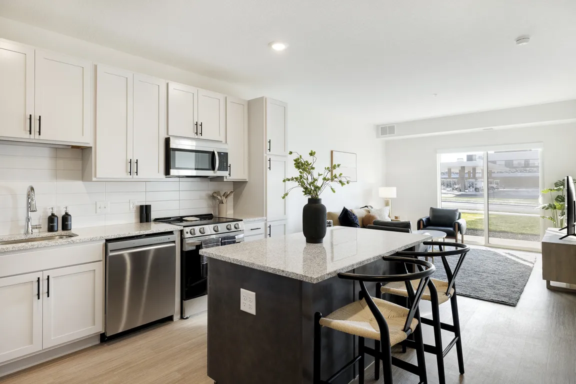 Kitchen & Living Area