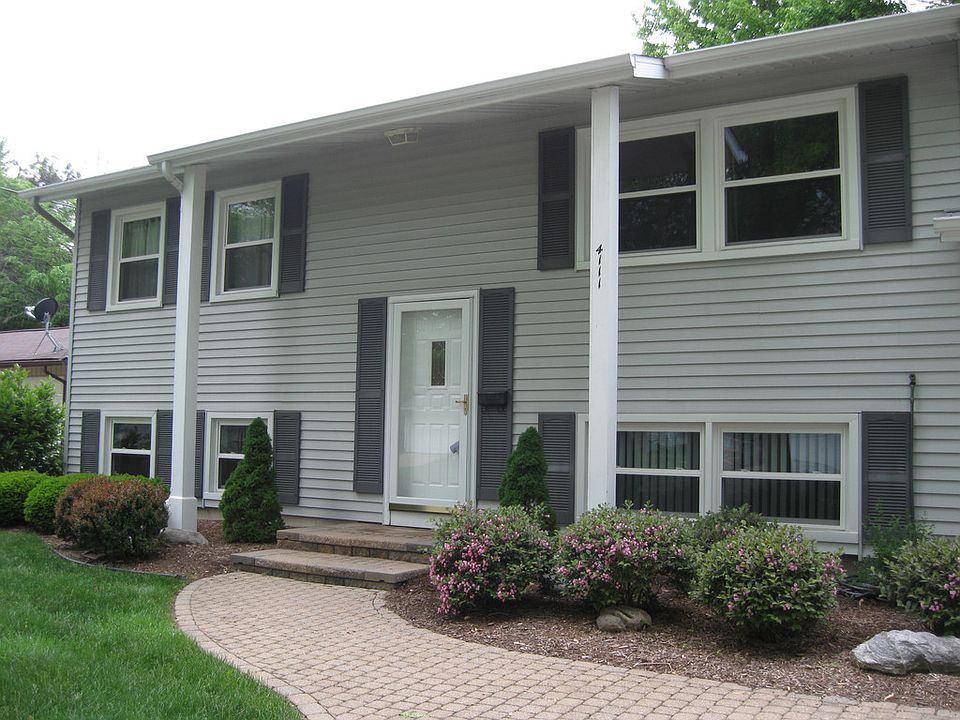 Spacious home in a perfect location, close to Plymouth Park Pool, Northeast and Plymouth schools.  Beautifully updated with cherry cabinets, stainless steel appliances and Zodiac solid surface counter tops.  Tile flooring in the kitchen for easy maintenance. New hardwood flooring in the living room, dining room and upstairs bedrooms. Also all new carpeting in family room and lower level bedrooms. 2 full baths have been updated as well. this home is freshly painted  ready to move into. The new deck is off the patio doors from the dining room and from it stairs lead down to a pavered circular patio. A nice sized yard is fenced for security.  There is a lawn sprinkler system  and an attached 2 car garage with entry into the lower level, easy access inside in bad weather.  Come see this gem of a home.   