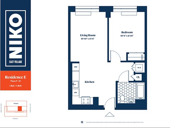 2nd image of 751 E 6th St #7M