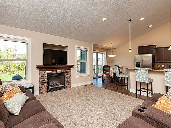 Open concept living room 