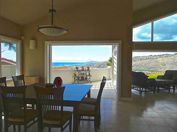 View out pocket door