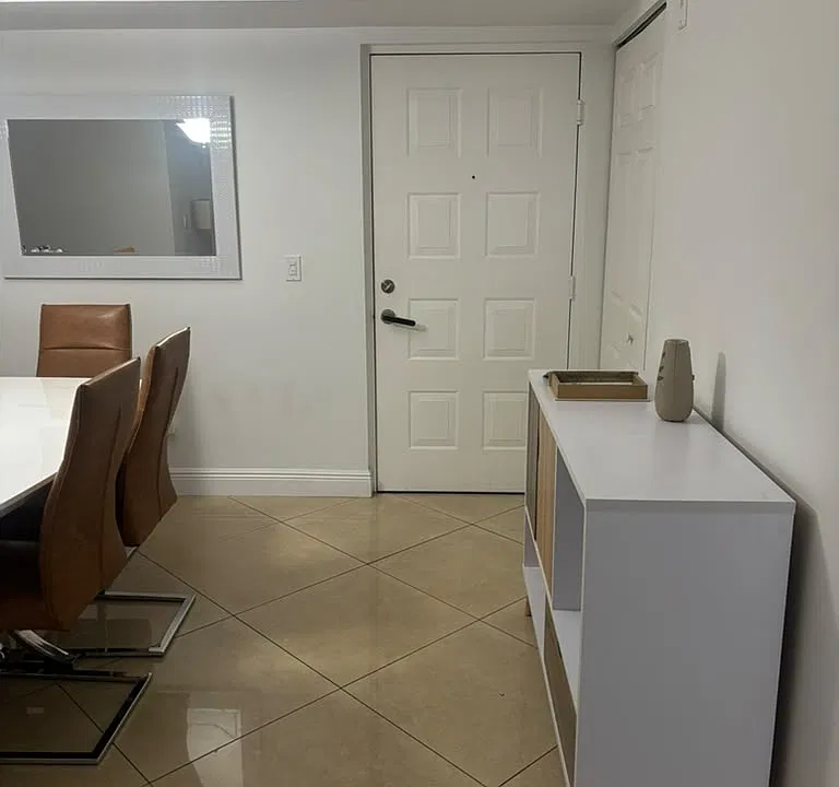 Unit entrance
