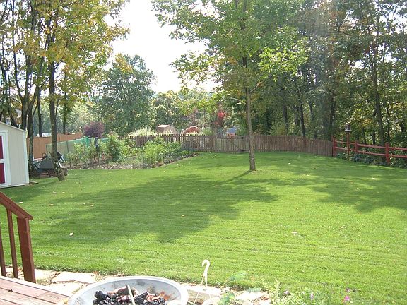 View from rear deck