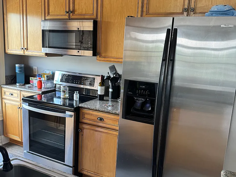Look of kitchen from bar side