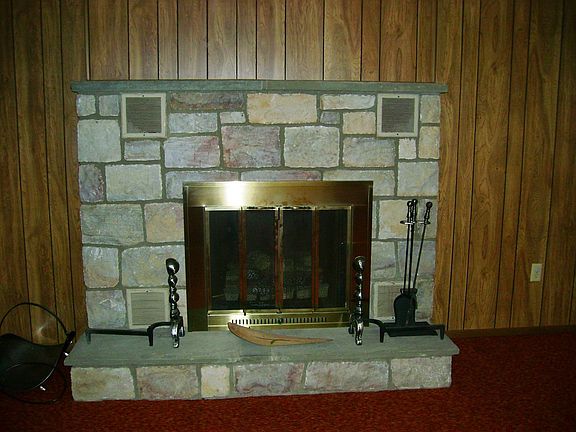 Rec Room Fireplace
