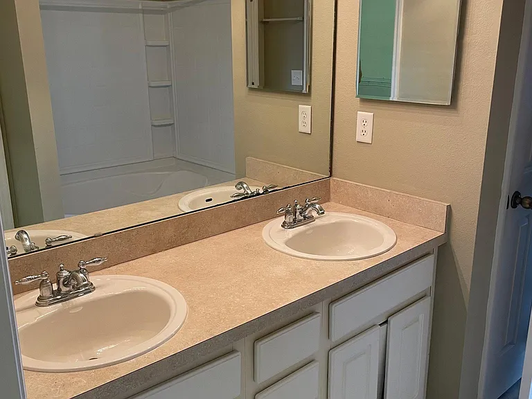Double sinks in master bath