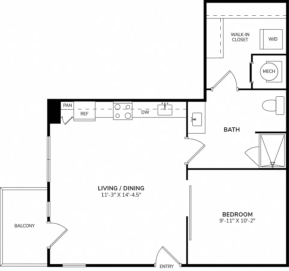 Floor plan A8
