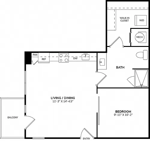 Floor plan A8