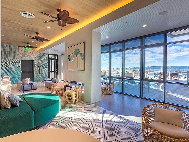 Rooftop Lounge with Resort-Style Pool