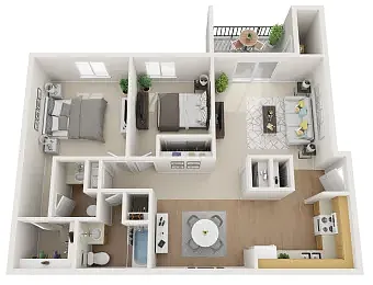 Floor plan The Elm