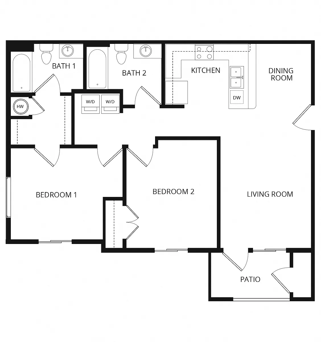 Floor plan Marksburg