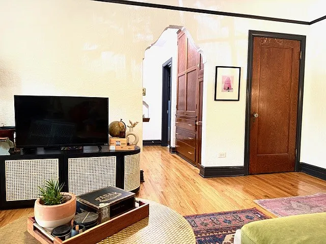 W/D Closet and Original Hallway Built-Ins