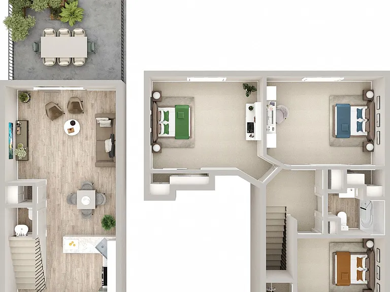 Georgetown Luxury Townhomes and Apartments — Photo 23