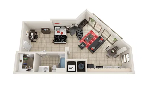 Floor plan E1