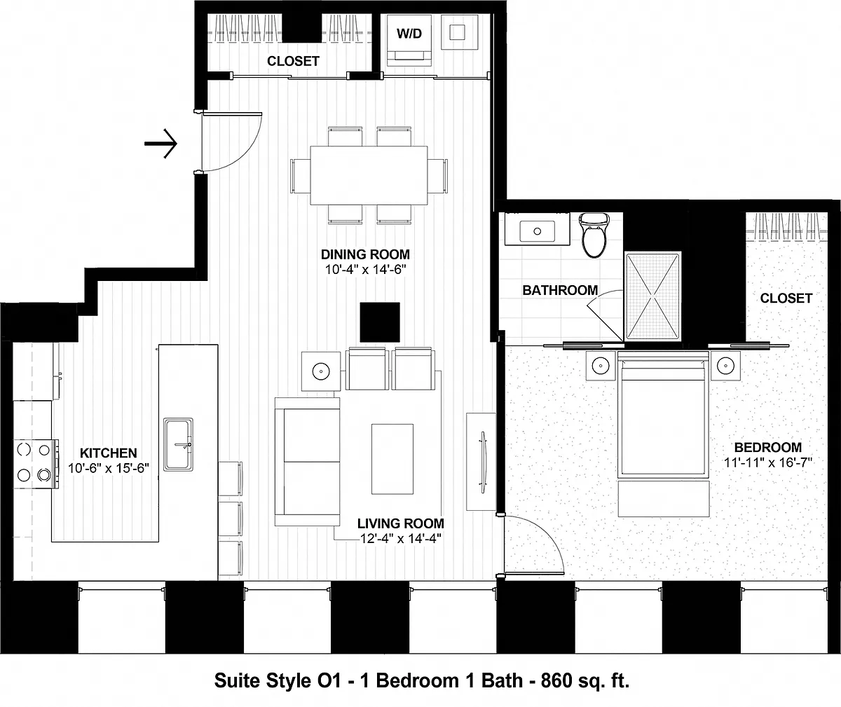 Floor plan Suite Style O1