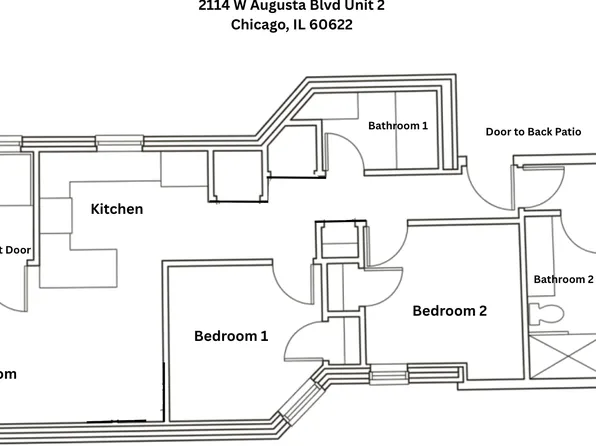 2114 W Augusta Blvd #2, Chicago, IL 60622
