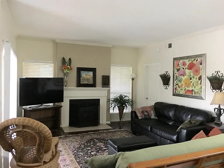 Living Area prior to renovation