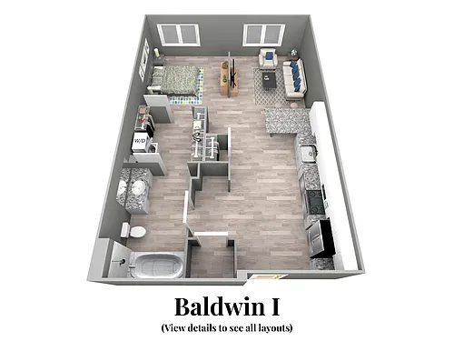 Floor plan Baldwin