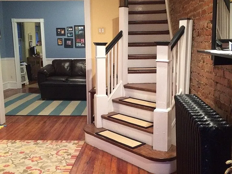 entrance from front door to living room