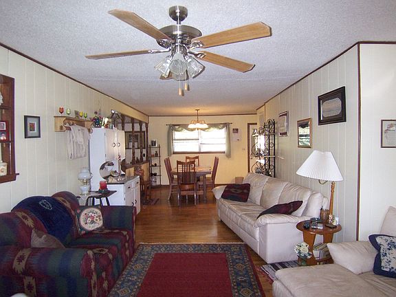Open Living and Dining Area
