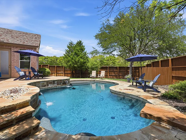 Resort Style pool with pool maintenance included in monthly rental
