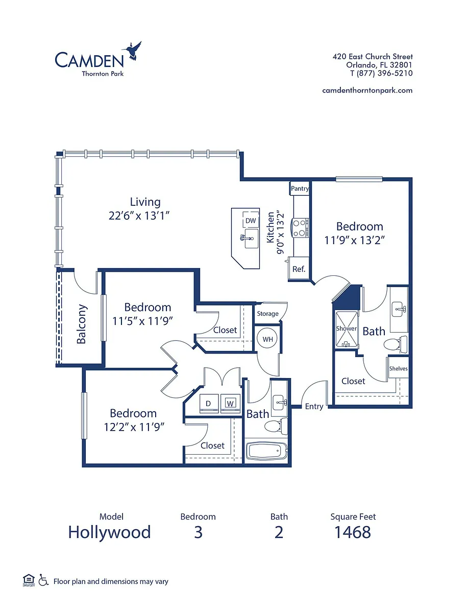 Floor plan Hollywood