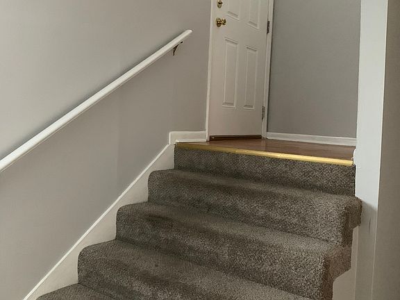 Entry landing and steps.