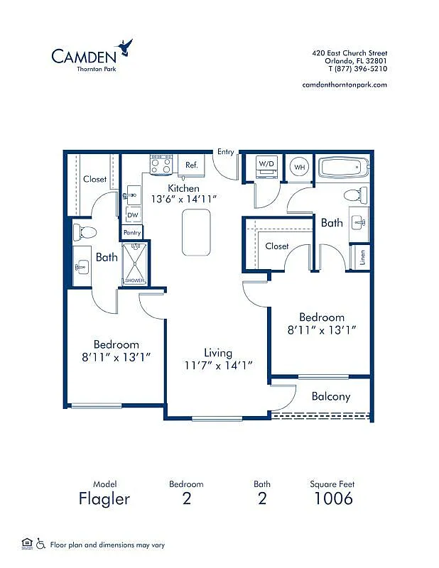 Floor plan Flagler